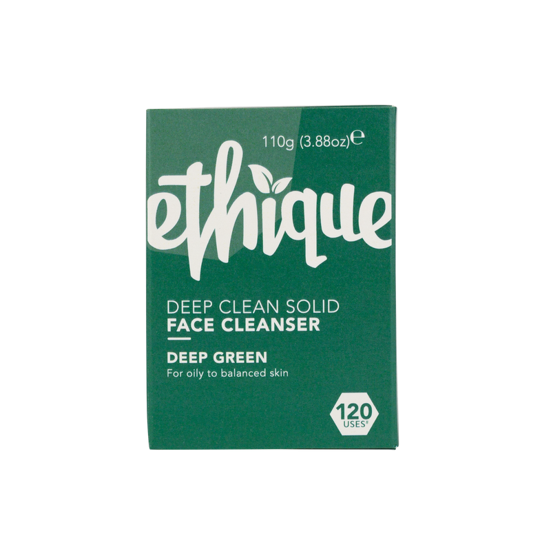 ETHIQUE Face Cleanser Deep Green Solid 100g