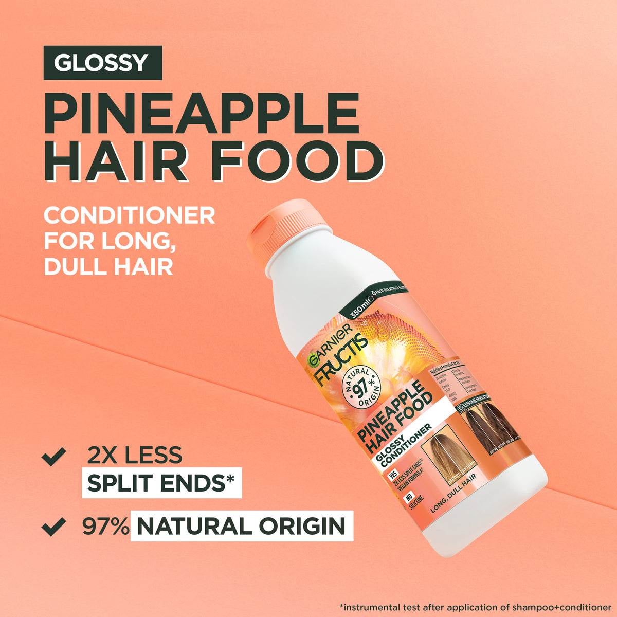 Garnier Fructis Hair Food Conditioner Pineapple 350 mL