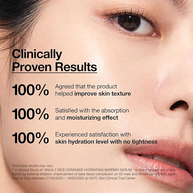 Anua Rice 7+Ceramide Hydrating Barrier Serum 50ml