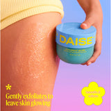 DAISE Exfoliating Body Scrub in Coconut Glow, 18 oz/510 g
