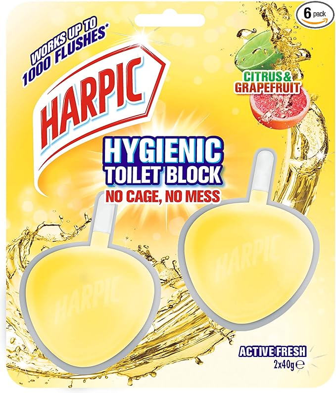Harpic Rim Block Citrus Zest