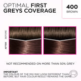 L'Oréal Paris Casting Crème Gloss Semi-Permanent Hair Colour - 400 Dark Brown (Ammonia Free)