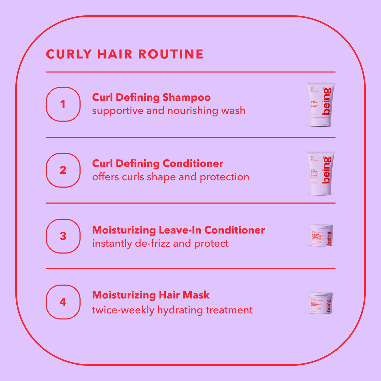 BEING Conditioner Curl Power 354ml