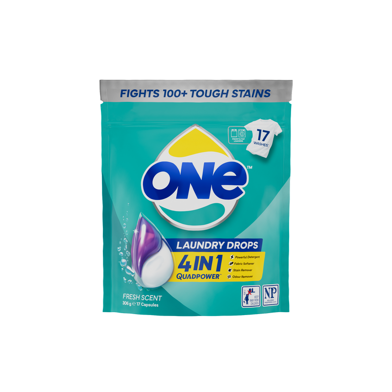 ONE 4 In 1 Laundry Capsules 17pk