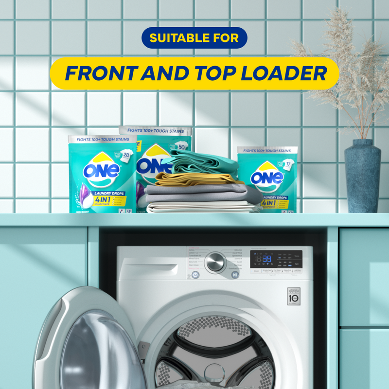 ONE 4 In 1 Laundry Capsules 17pk