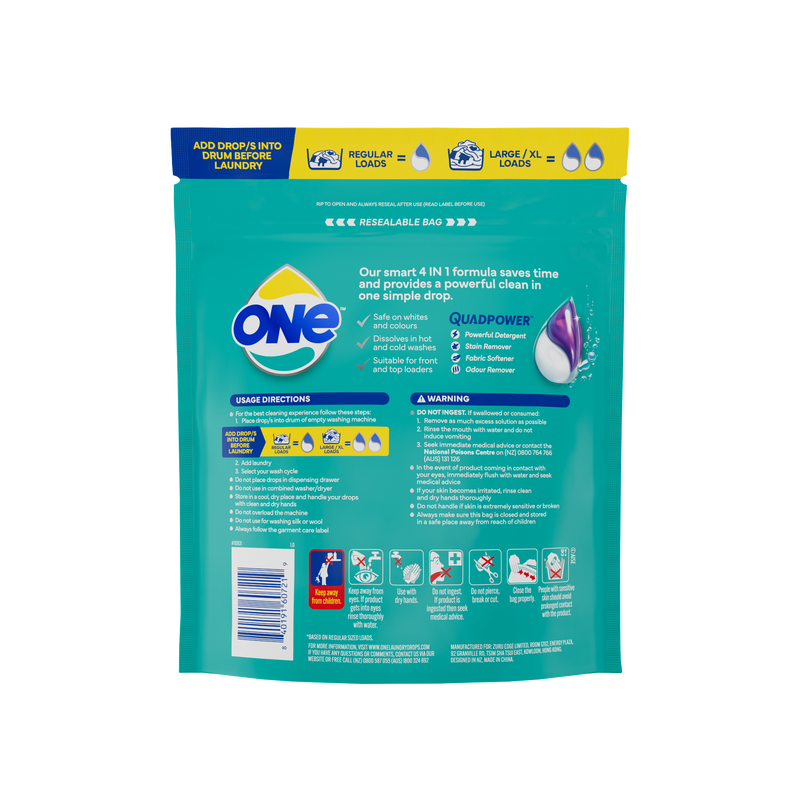 ONE 4 In 1 Laundry Capsules 28pk