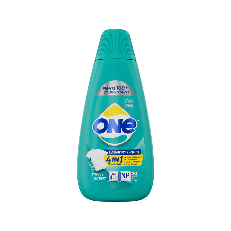 ONE 4 In 1 Laundry Liquid 1 Litre