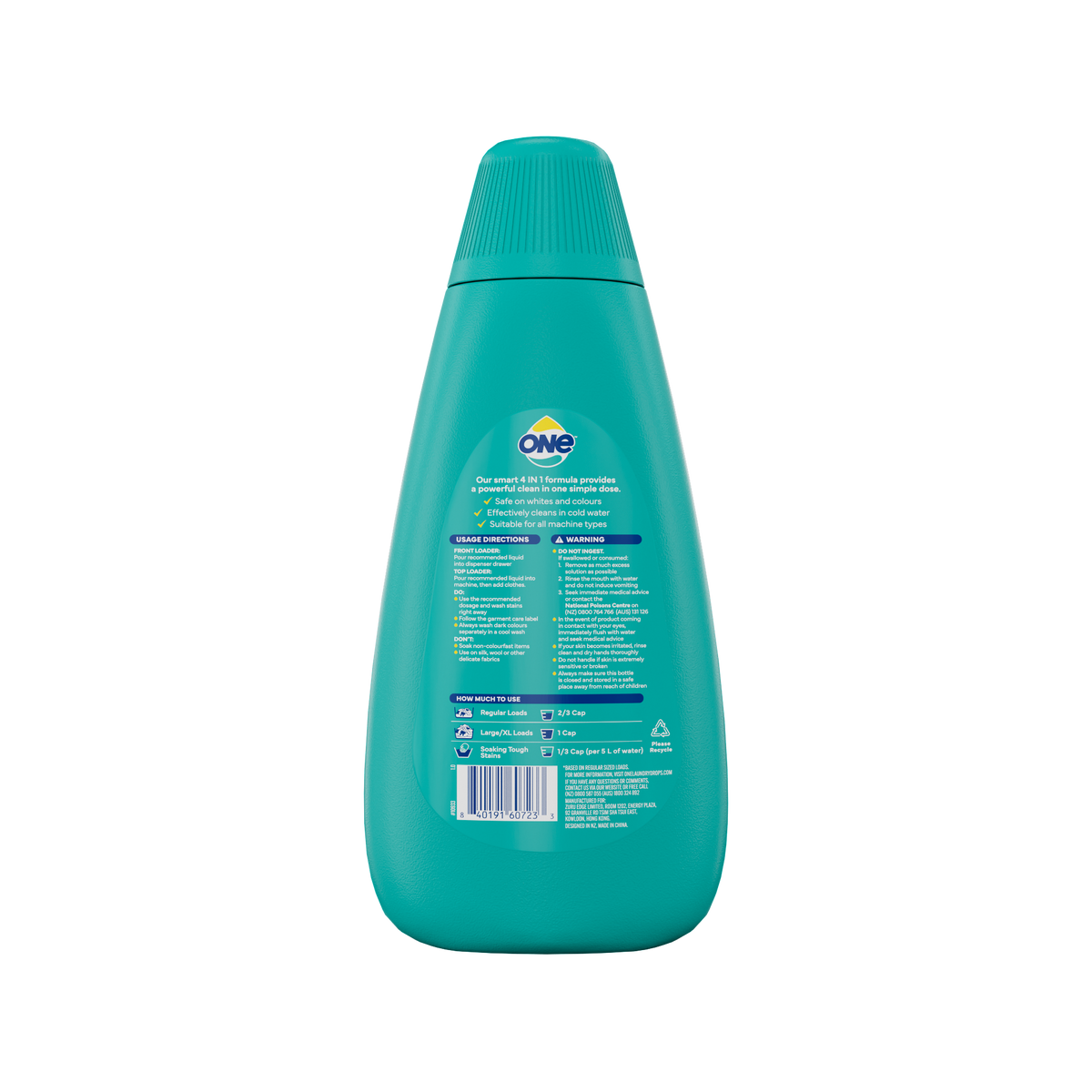 ONE 4 In 1 Laundry Liquid 1 Litre