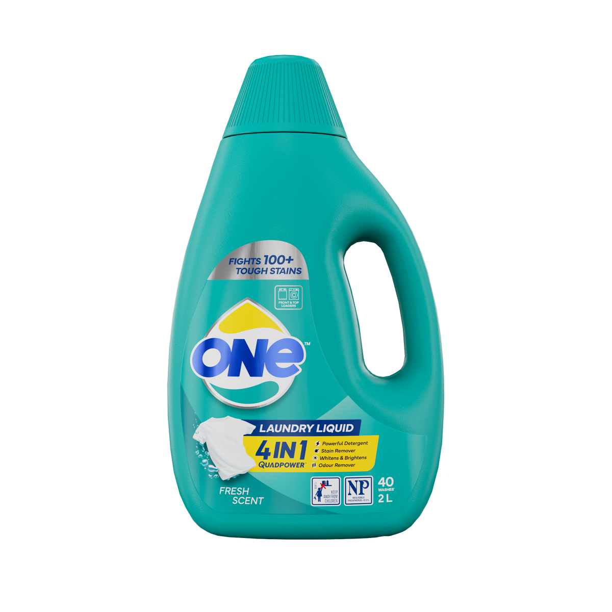 ONE 4 In 1 Laundry Liquid 2 Litre
