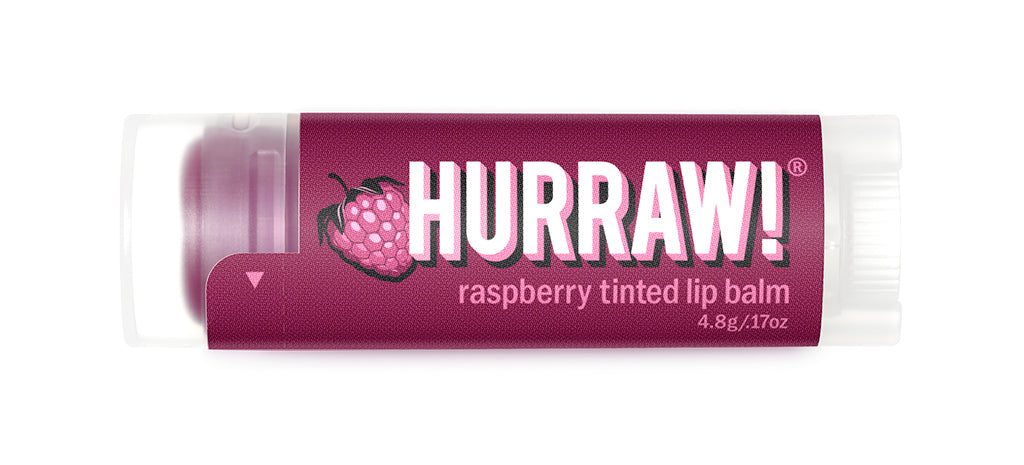 Hurraw Raspberry Tinted Lip Balm