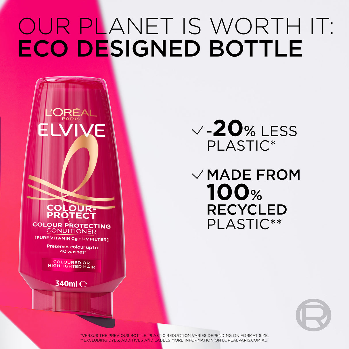 L'Oreal Elvive Colour Protect Cond 340ml