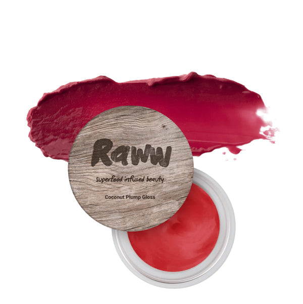 RAWW Coconut Plump Gloss Pot Sweet Cherry