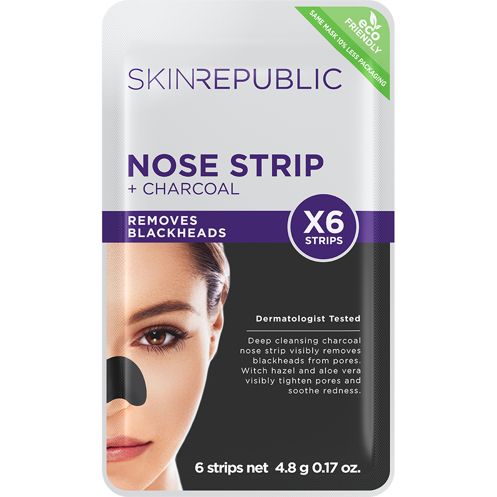 Skin Republic Charcoal Nose Strips 6Pack