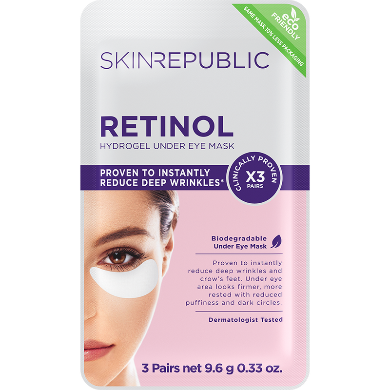 Skin Republic Retinol Under Eye Patches 3 Pairs