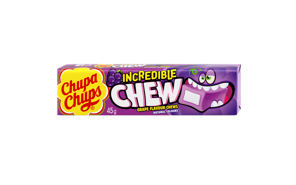 Chupa Chups Incredible Chew Grape45g