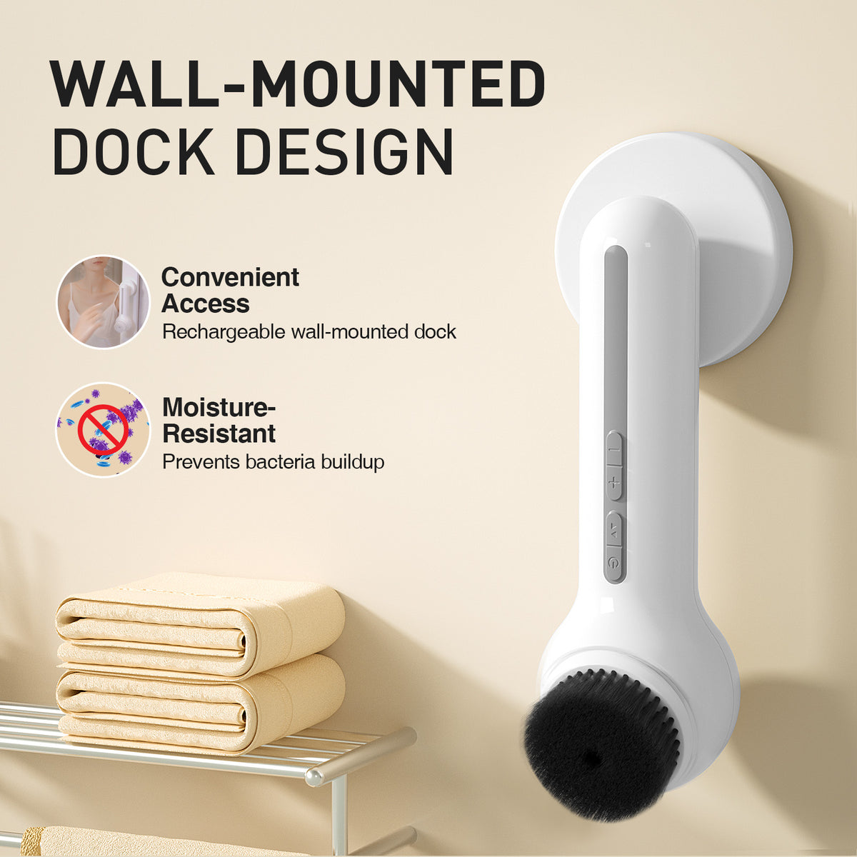 TOUCHBeauty 3in1 Electric Face Cleansing Brush Set