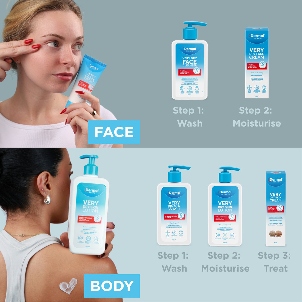 Dermal Therapy Very Dry Skin Cream 125g