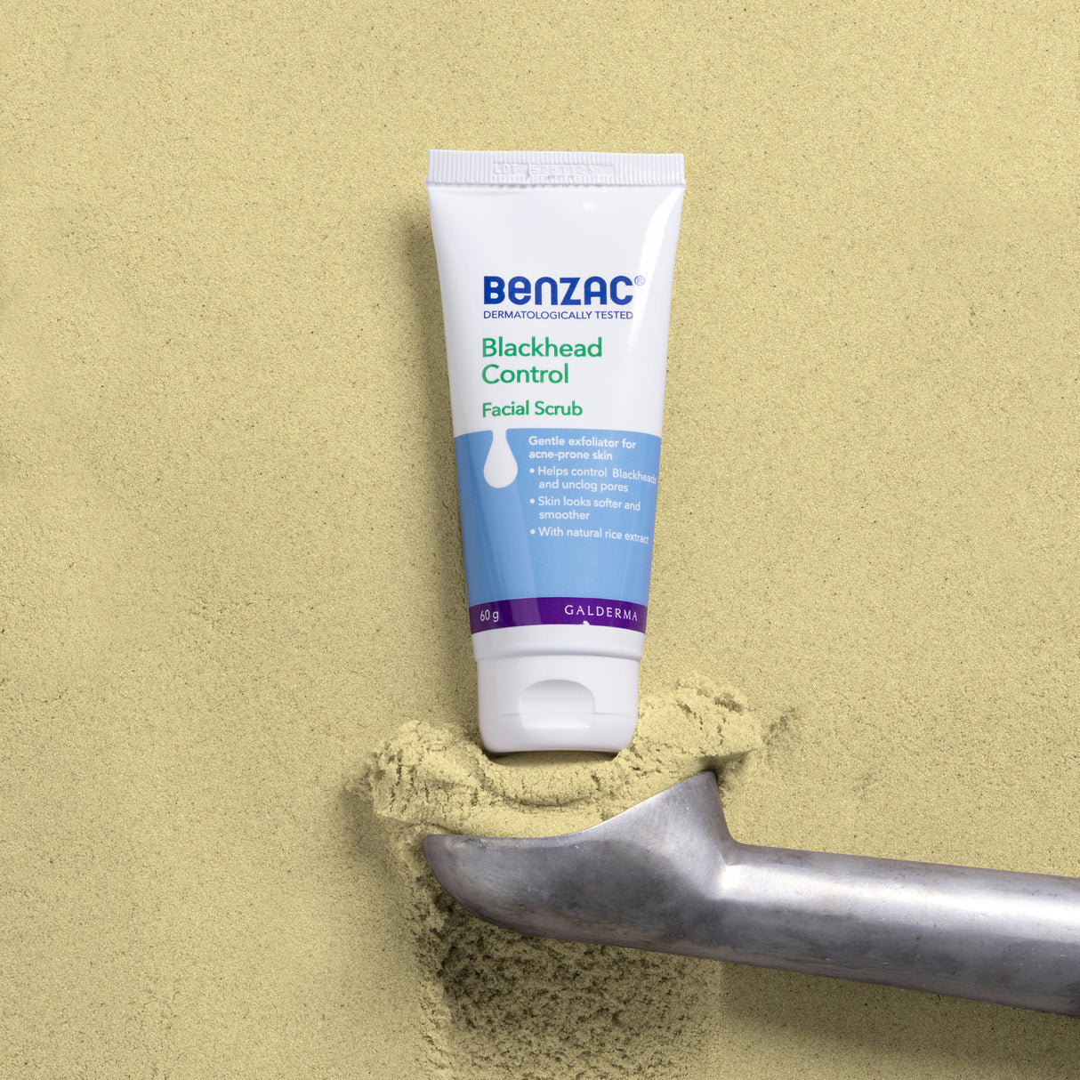 Benzac Blackheads Facial Scrub 60g, Exfoliating Scrub