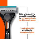 Schick Quattro 4 Value System/Hybrid 1+5pk
