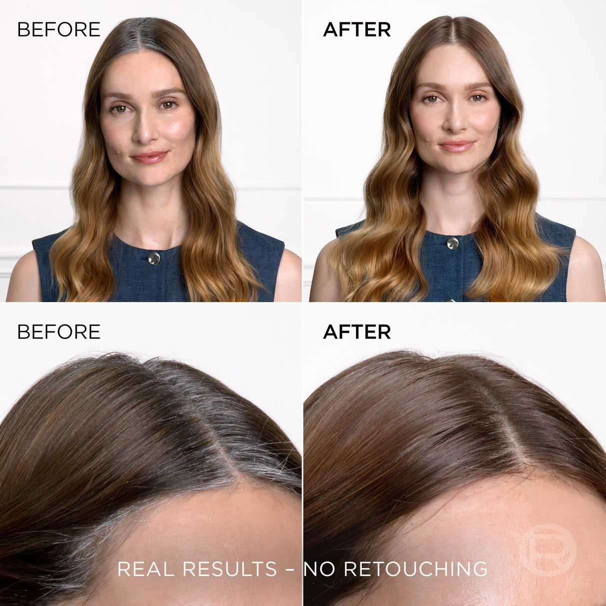 L'Oréal Paris Magic Retouch Temporary Root Concealer Spray - Light Brown (Instant Grey Hair Coverage)