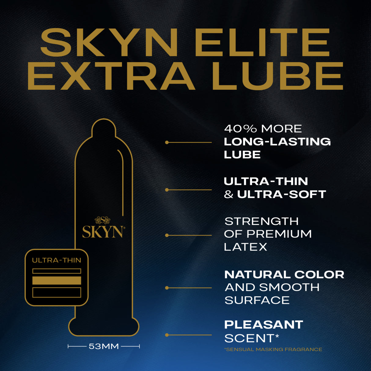 SKYN Elite Extra Lube 10pk