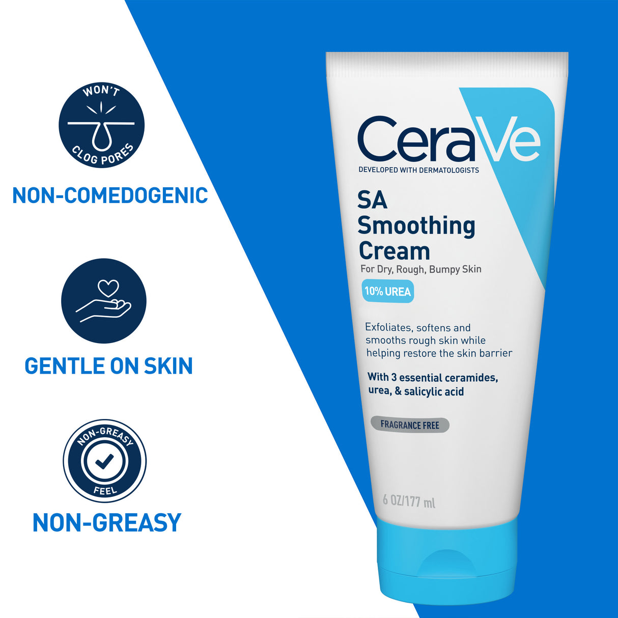 CeraVe SA Smoothing Cream 170g