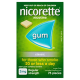 NICORETTE Gum Classic 2mg 75s