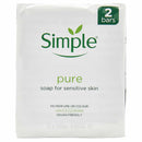 SIMPLE Pure Soap Sensitive Twin 2pk 100g
