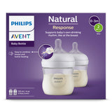 Philips Avent Natural Response 125ml Bottle - 2pk