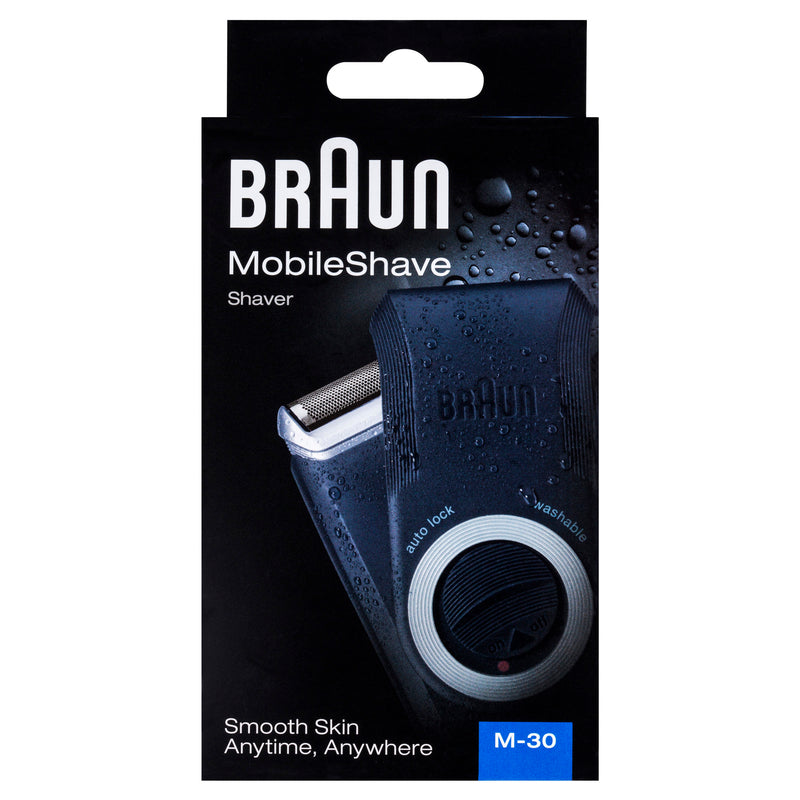 BRAUN M30 Mobile Shaver Dark Blue