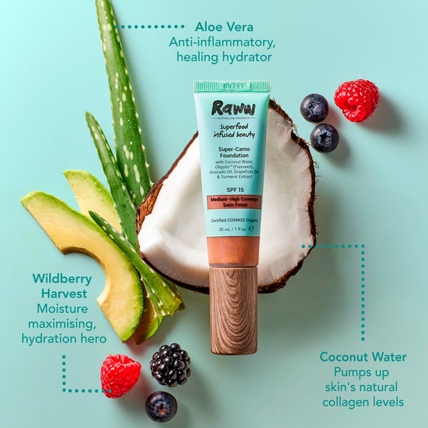 RAWW Super Camouflage Foundation Vanilla 30ml