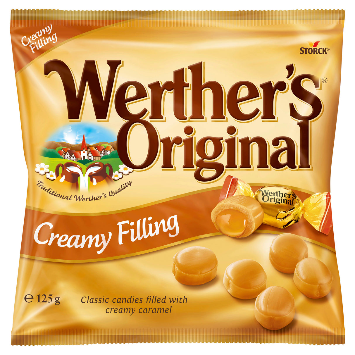 WERTHERS Orig Creamy Filling Bg 125g