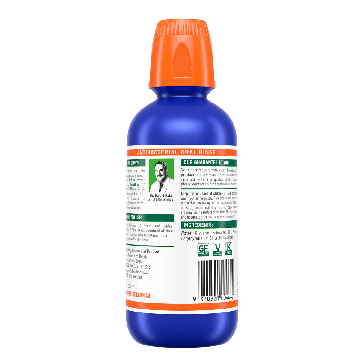 TheraBreath Oral Rinse Gumcare 473ml