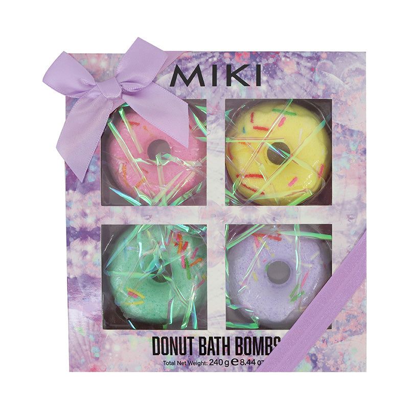 Miki Donut Bath Bomb Quad