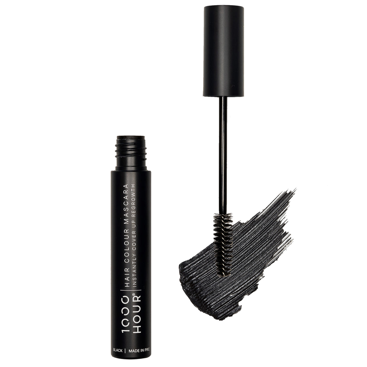 1000HOUR Hair Colour Mascara Black 12g