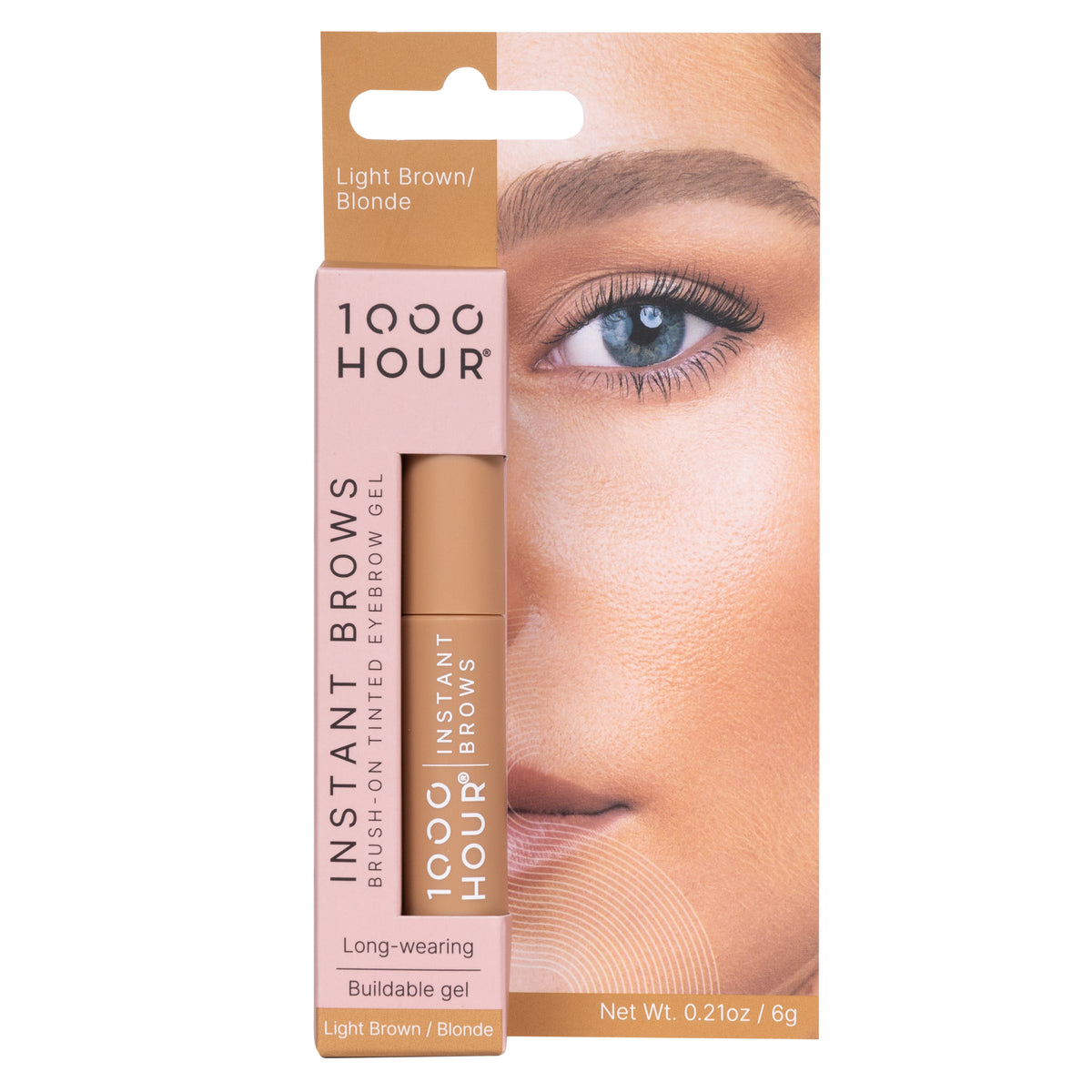 1000HOUR Instant Brows Mascara Light Brown/Blonde 6g