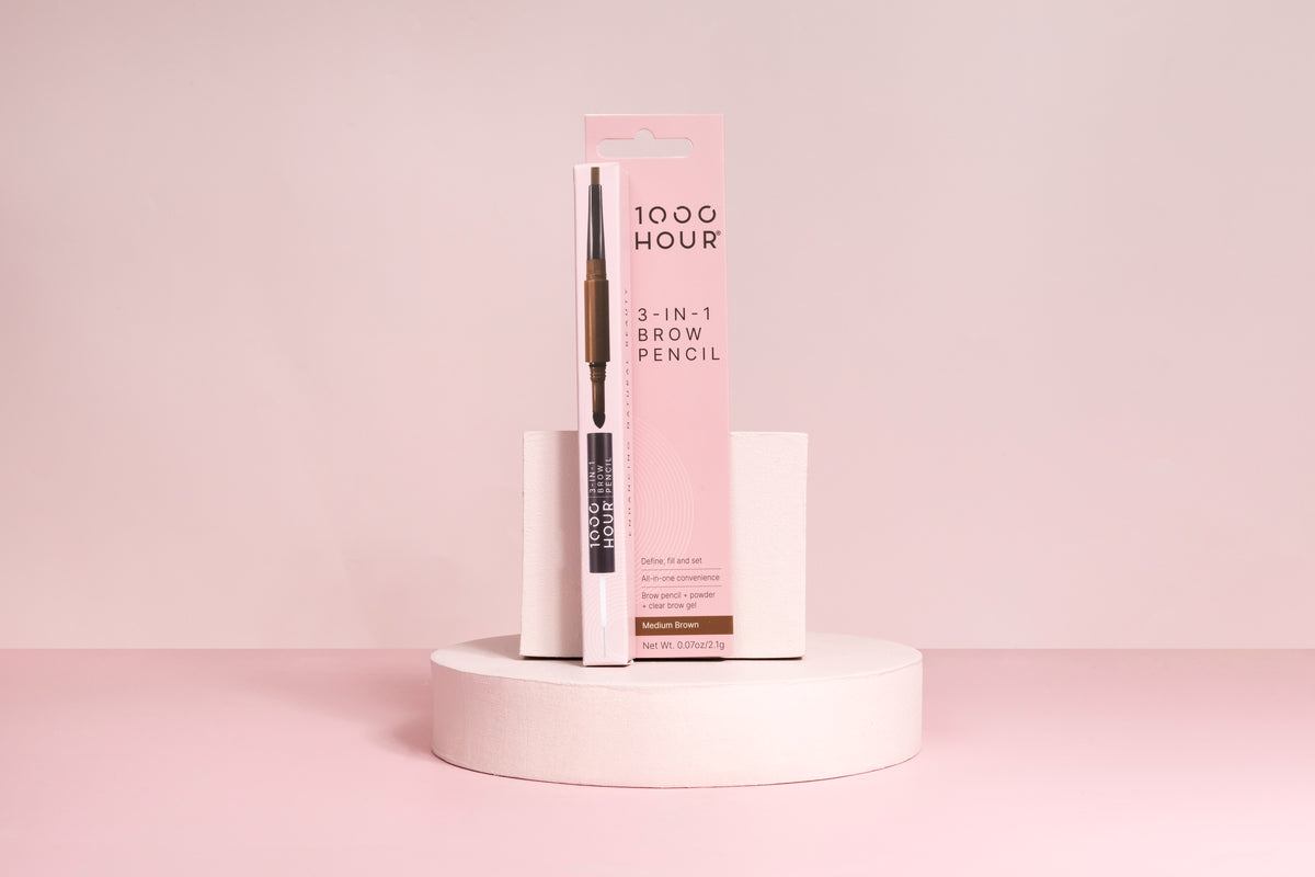 1000HOUR 3-in-1 Brow Pencil Medium Brown