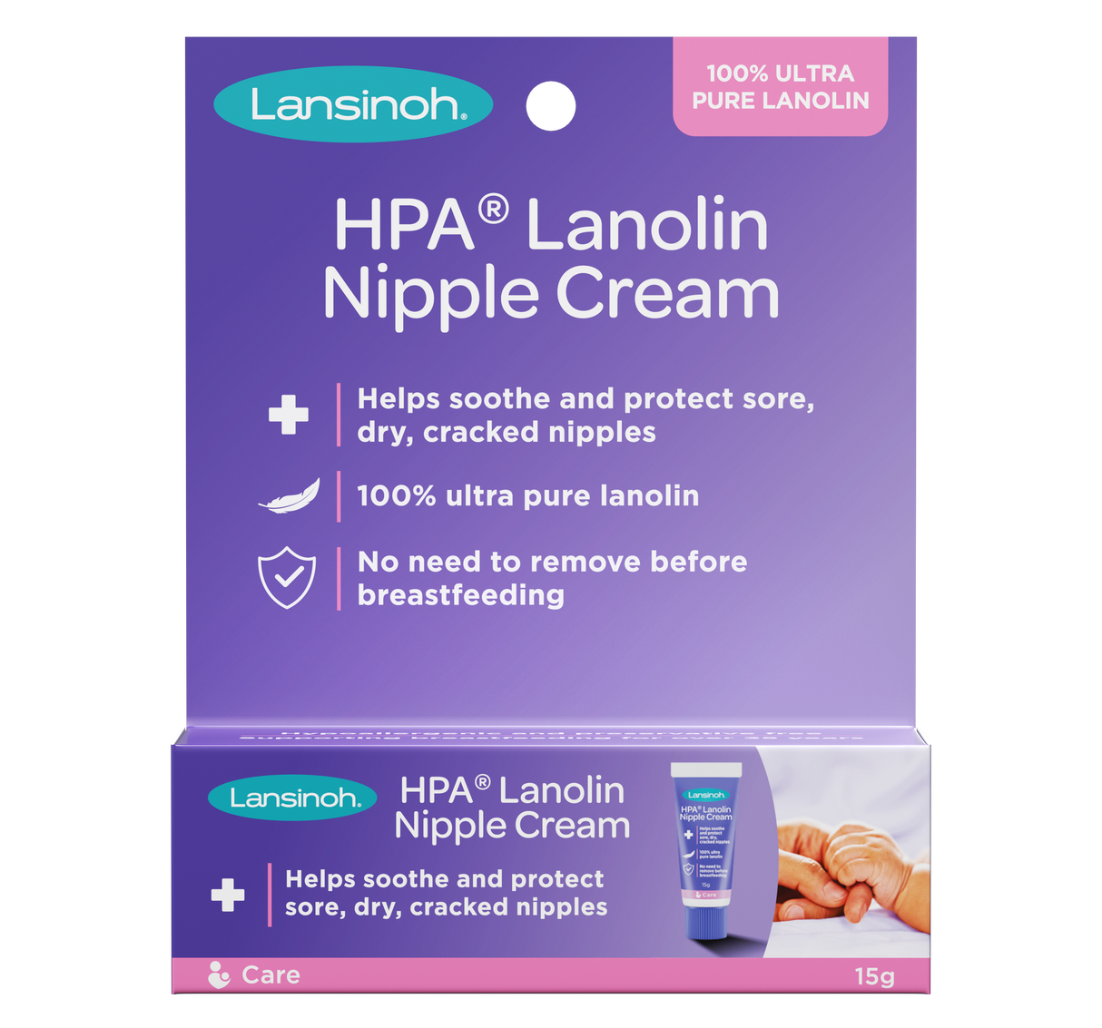 Lansinoh HPA Lanolin Nipple Cream 15g