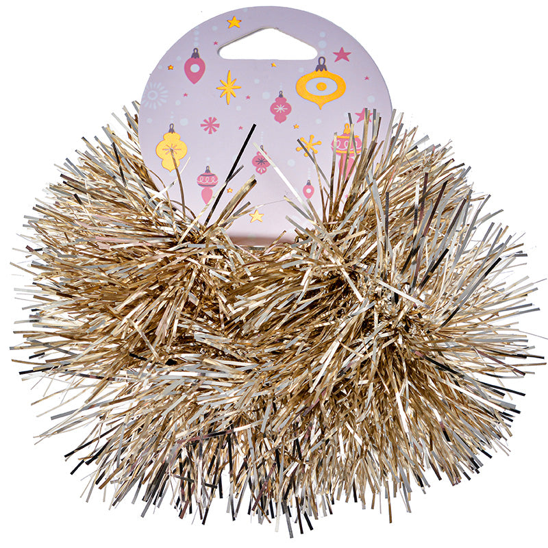 Christmas GOLD TINSEL Scrunchie