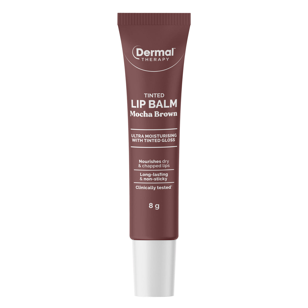 Dermal Therapy Lip Balm Tint Mocha Brown 8g