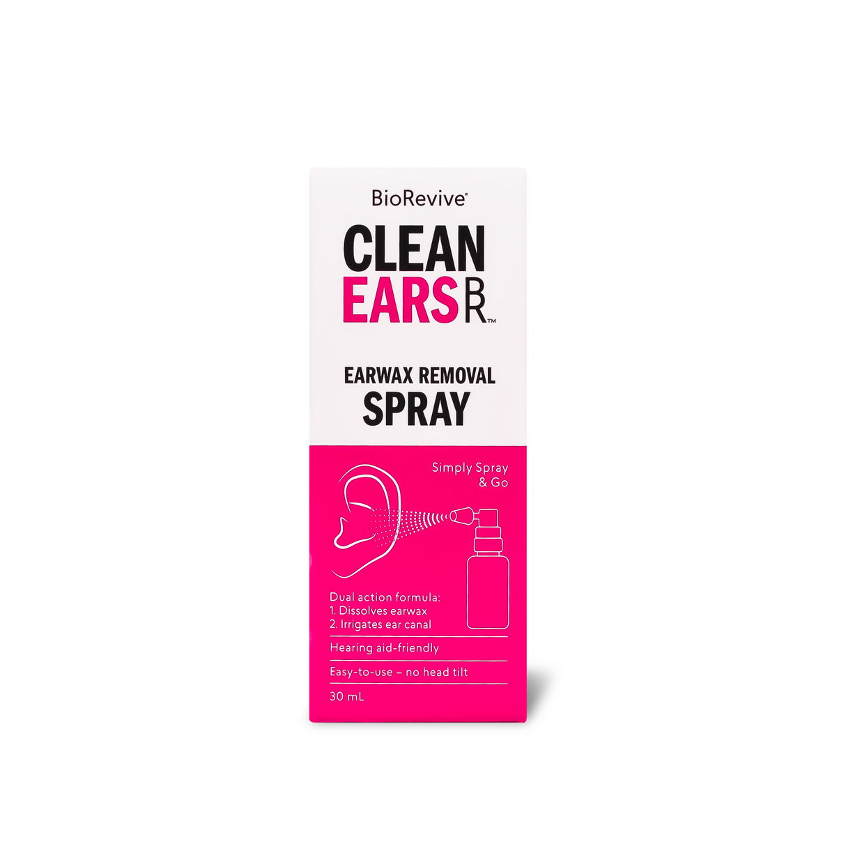 Clean Ears Ear Wax Removal Spray 30ml