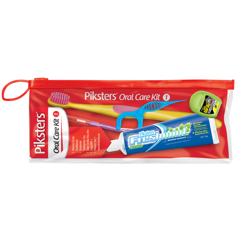 Piksters® Adults Oral Care Travel Kit Classic
