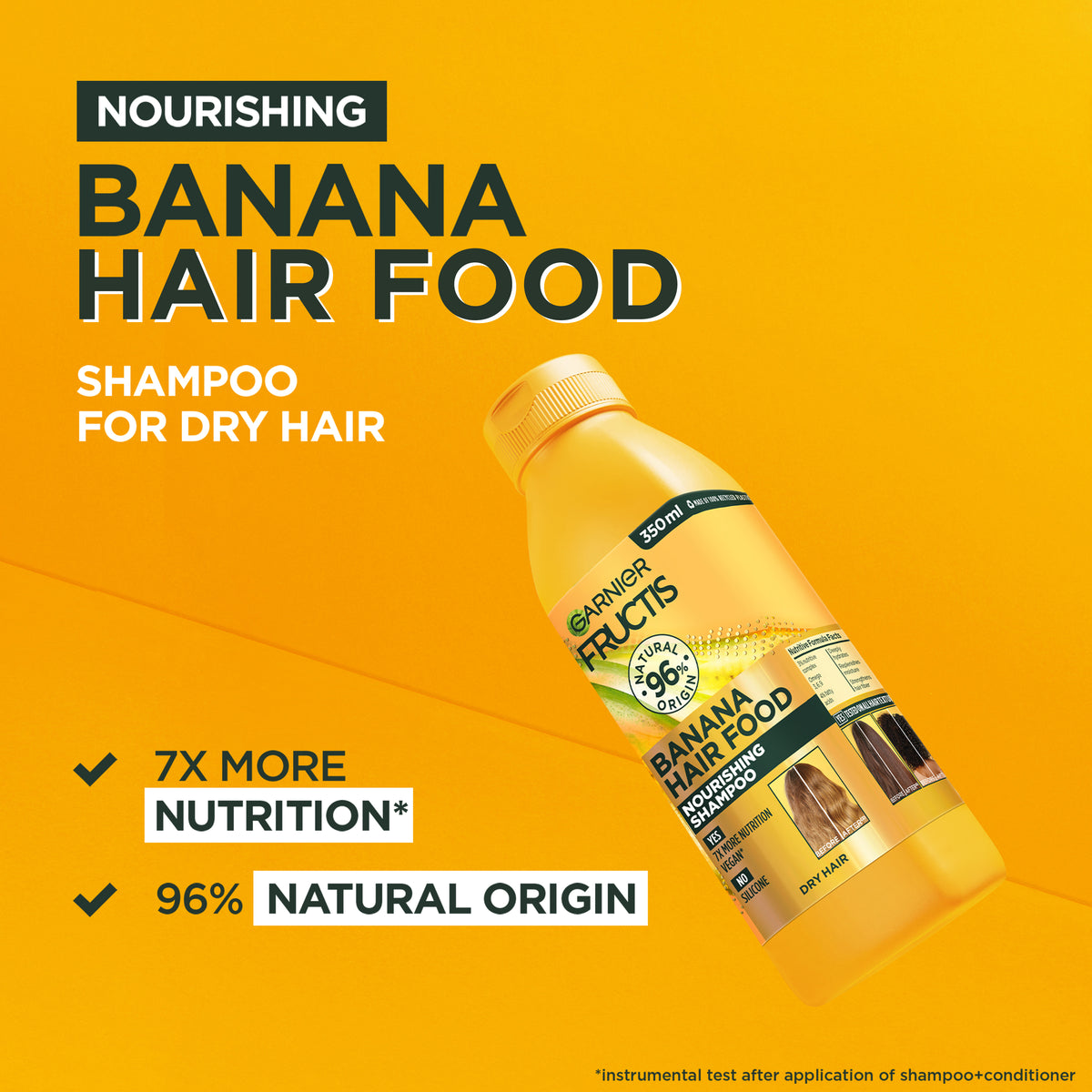 Garnier Fructis Hair Food Banana Shampoo 350ml
