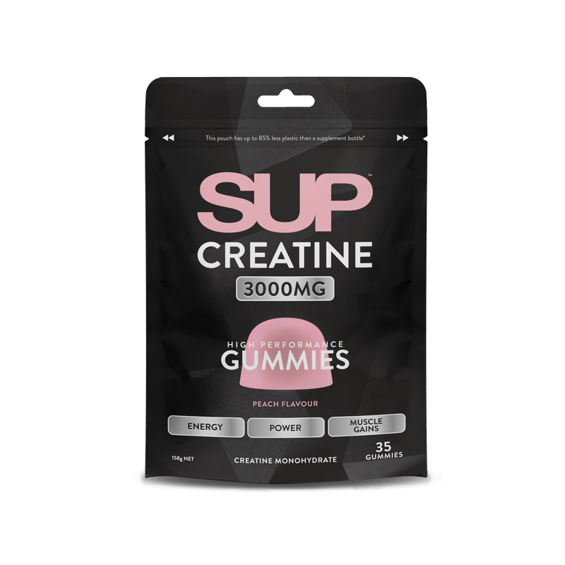 SUP Peach Creatine Gummies 35s