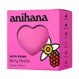 ANIHANA Heart Bath Bomb Berry Vanilla