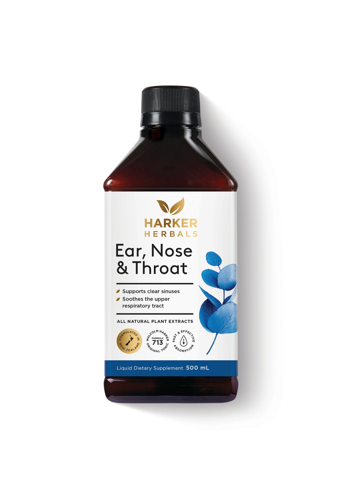 Harker Herbals Ear Nose and Throat Tonic 500ml