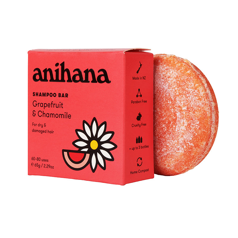 Anihana Shampoo Bar Grapefruit & Chamomile 65g