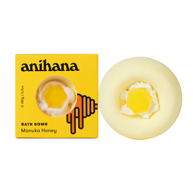 Anihana Bath Bomb Manuka Honey 180g