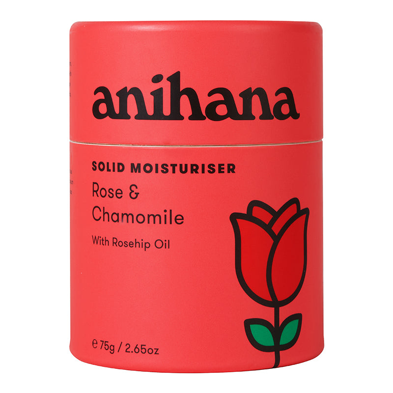 Anihana Rose & Chamomile Solid Moisturiser 75g