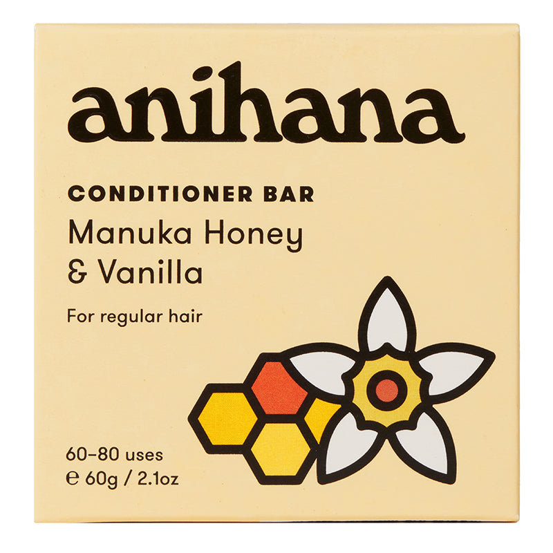 Anihana Conditioner Bar Manuka Honey & Vanilla 60g